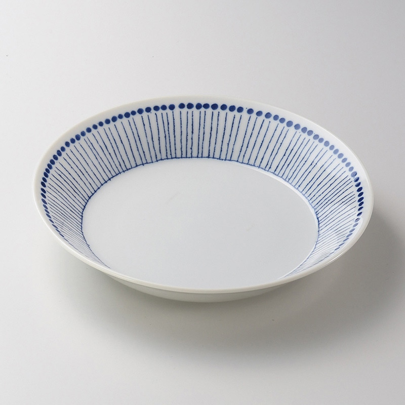 山万 22411-190 蒼十草6.3深皿 1個(ご注文単位1個)【直送品】