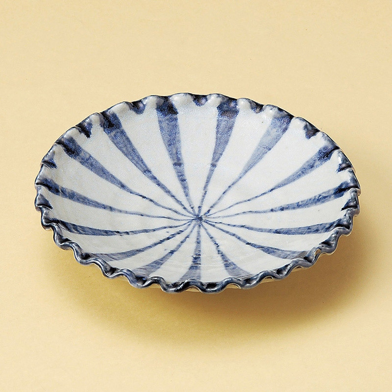 山万 22110-180 古染釉6.5皿 1個(ご注文単位1個)【直送品】