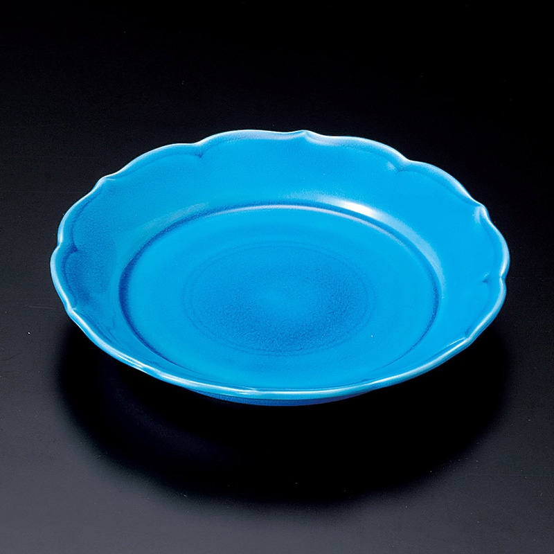 山万 22003-140 トルコ交趾輪花6.0皿 1個(ご注文単位1個)【直送品】