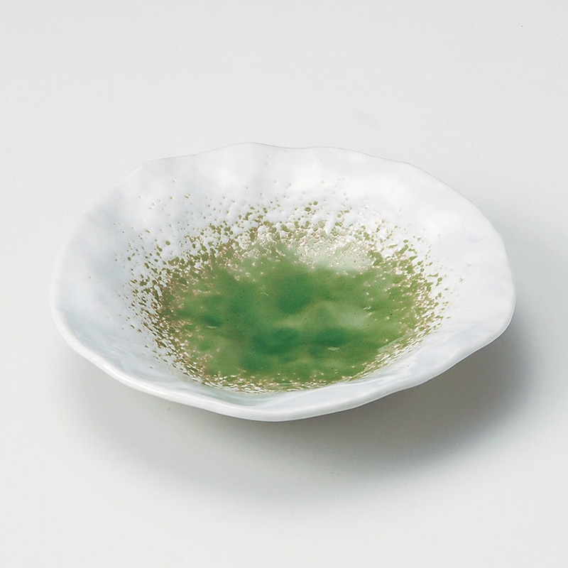 山万 22309-030 ヒワ吹タタラ三足皿 1個(ご注文単位1個)【直送品】