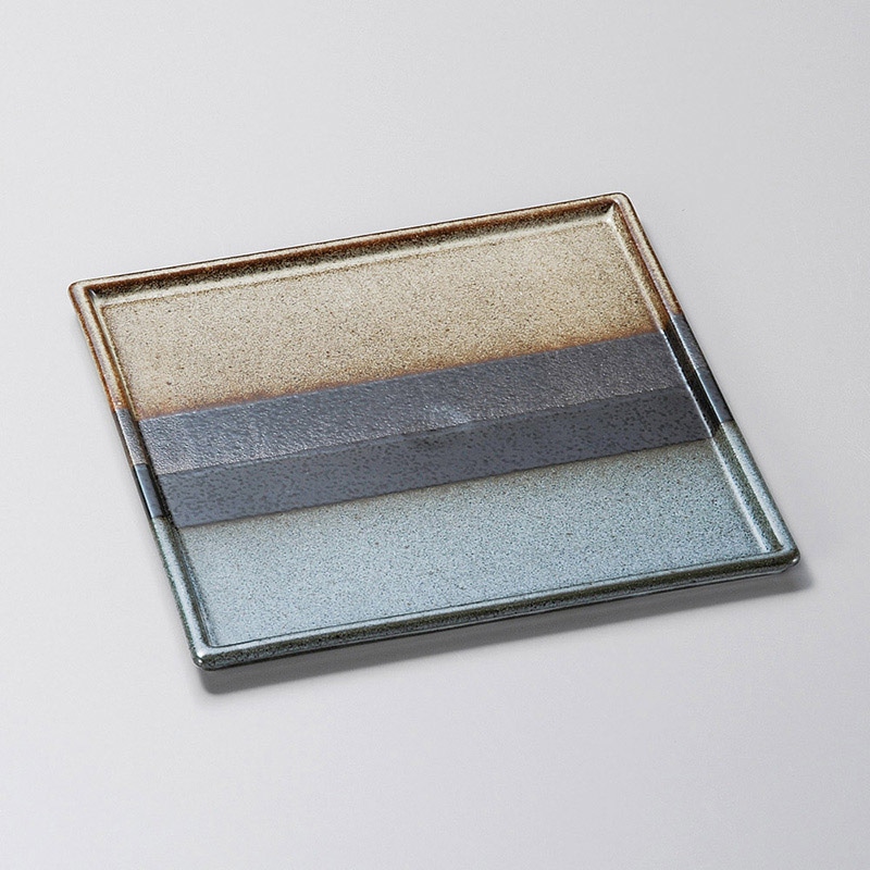 山万 23102-400 錦織17cm角皿  1個（ご注文単位1個）【直送品】