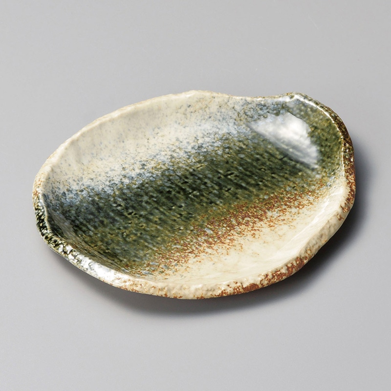 山万 23603-550 緑川変形7.0皿 1個(ご注文単位1個)【直送品】