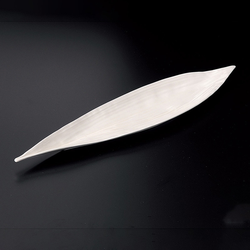 山万 24502-250 NBリーフ47cm皿 1個（ご注文単位1個）【直送品】