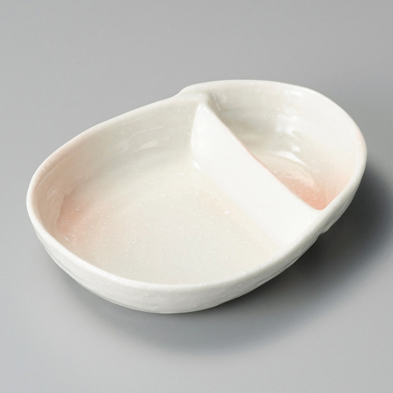 山万 28516-020 桃吹き仕切鉢 1個(ご注文単位1個)【直送品】