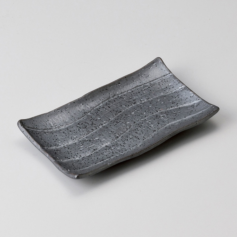 山万 29024-230 七三黒四足串皿 1個（ご注文単位1個）【直送品】