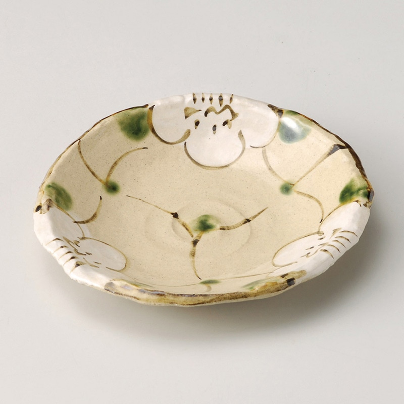 山万 29811-570 山茶花渦中皿 1個（ご注文単位1個）【直送品】