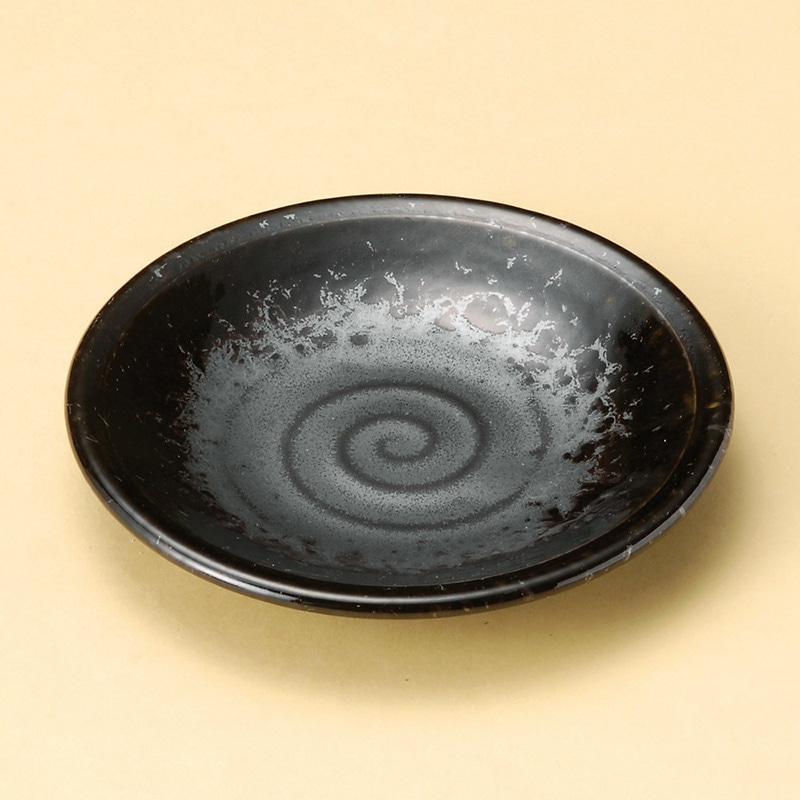 山万 30508-020 黒真珠4.5平皿 1個（ご注文単位1個）【直送品】