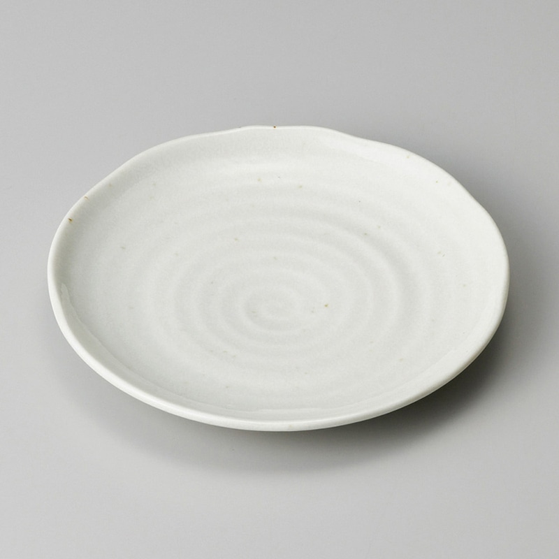 山万 30958-180 粉引釉4.0皿 1個（ご注文単位1個）【直送品】