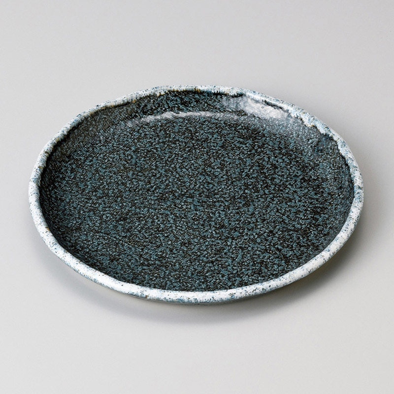 山万 30801-550 青唐津7.0丸皿 1個（ご注文単位1個）【直送品】