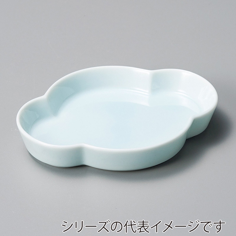 山万 31418-460 青白くも型取皿(大) 1個（ご注文単位1個）【直送品】