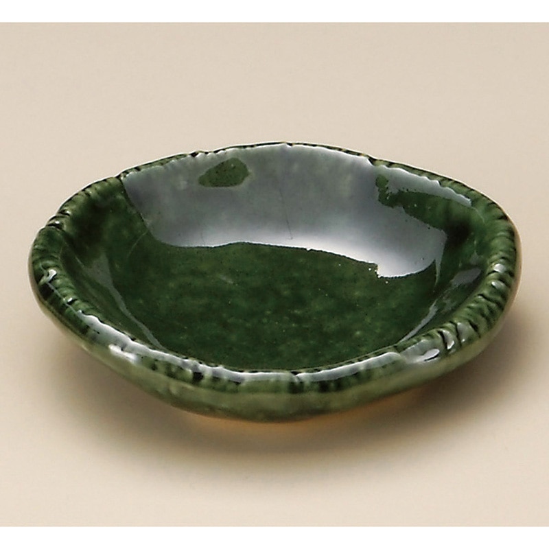 山万 31413-430 織部小皿 1個(ご注文単位1個)【直送品】