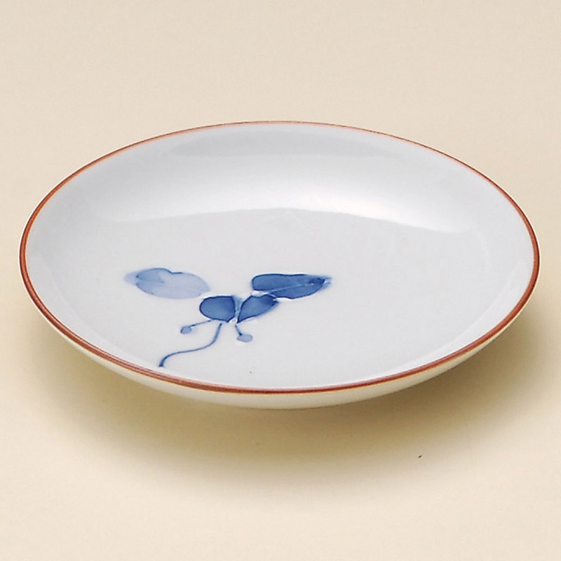 山万 31412-730 まんりょう小皿(有田焼) 1個(ご注文単位1個)【直送品】