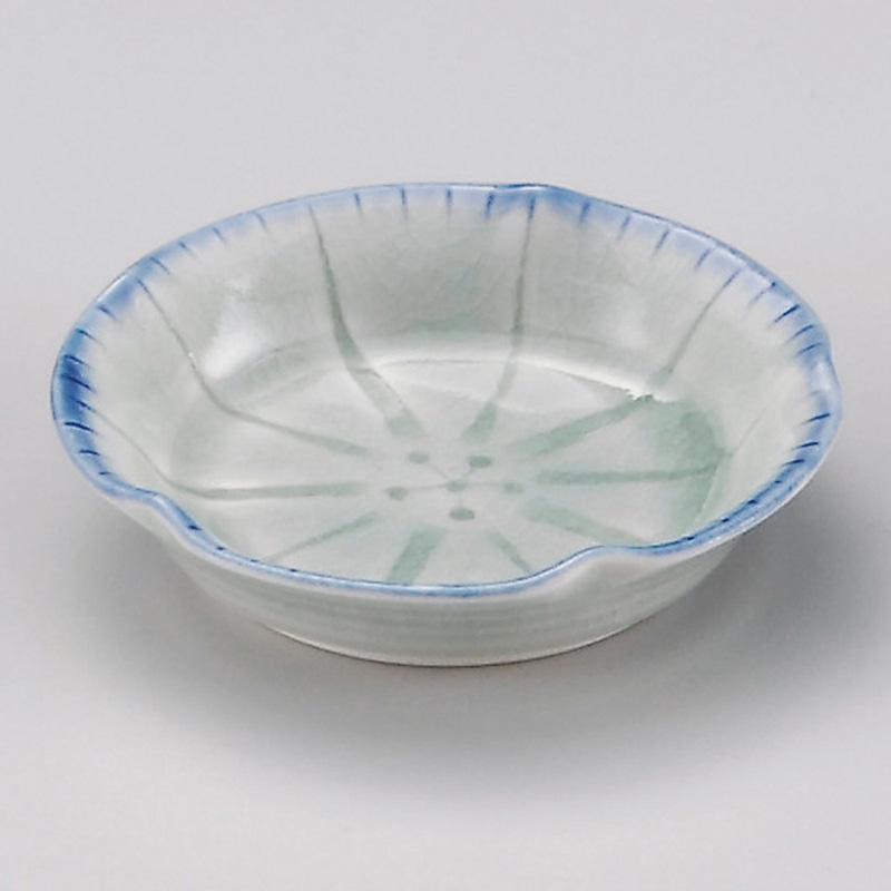 山万 31616-550 御深井朝顔小皿 1個(ご注文単位1個)【直送品】