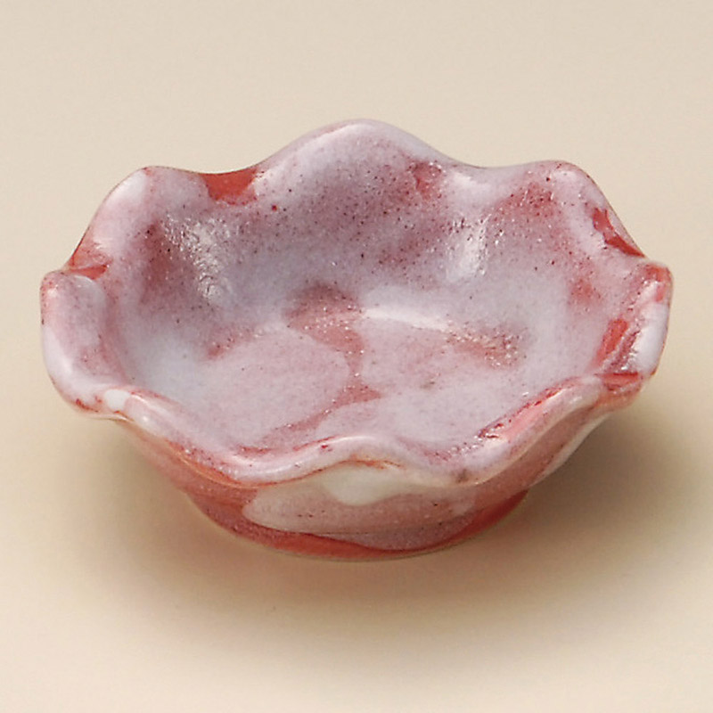 山万 31533-030 赤彩花シリーズ花型千代久 1個(ご注文単位1個)【直送品】