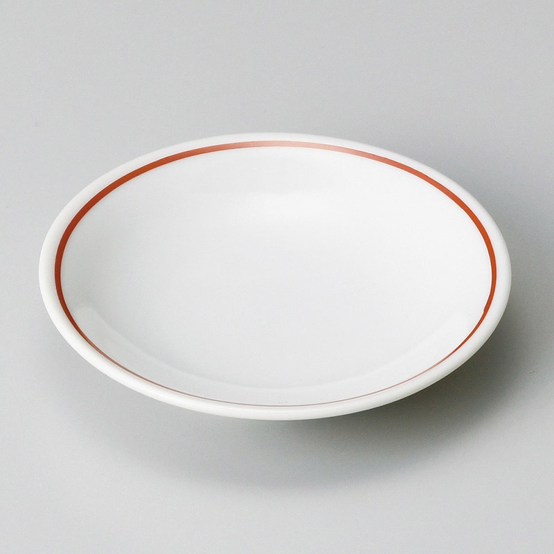 山万 31823-430 赤筋反3.0皿 1個（ご注文単位1個）【直送品】