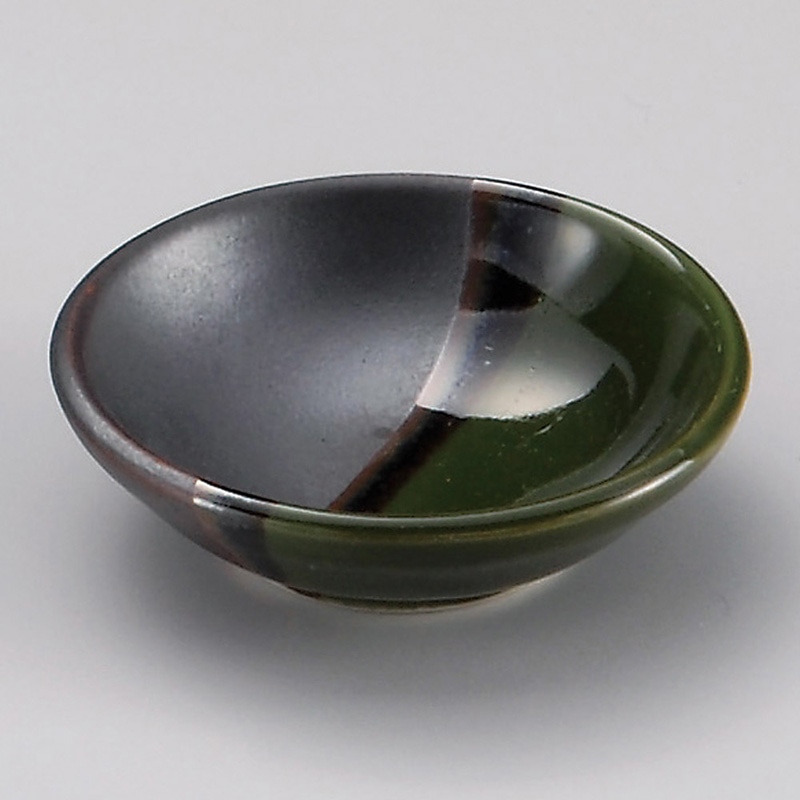 山万 31903-020 南蛮ヌリ分2.5皿 1個（ご注文単位1個）【直送品】