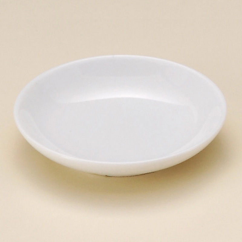 山万 32045-310 白2.8バタ皿 1個（ご注文単位1個）【直送品】