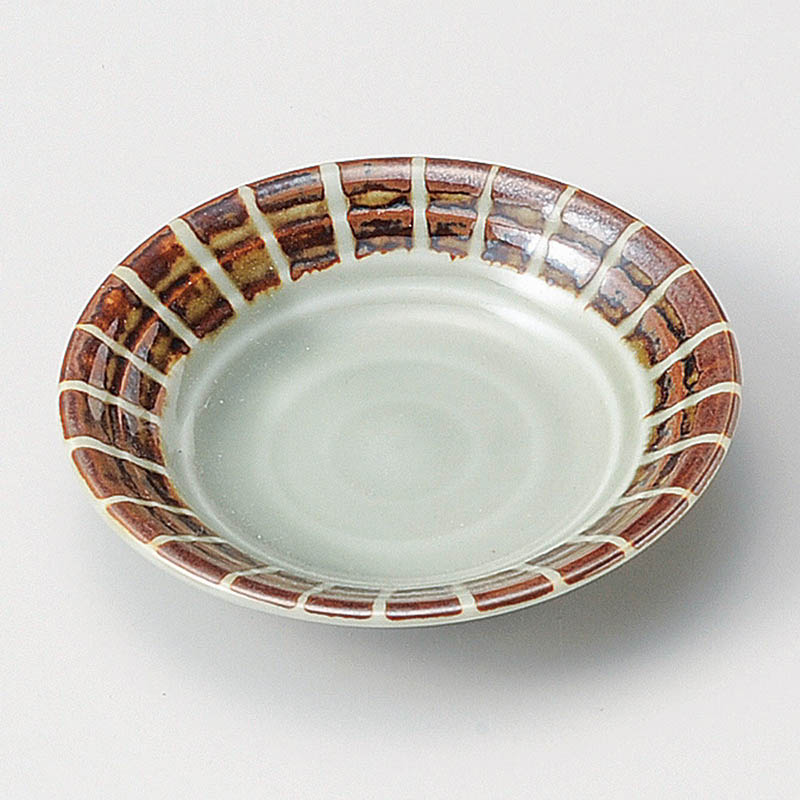 山万 32126-020 サビ十草2.5皿 1個（ご注文単位1個）【直送品】