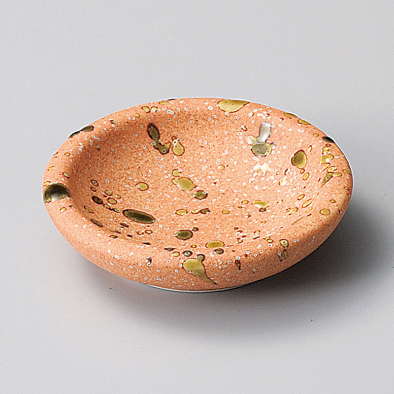 山万 32123-230 美濃イガ豆皿 1個(ご注文単位1個)【直送品】