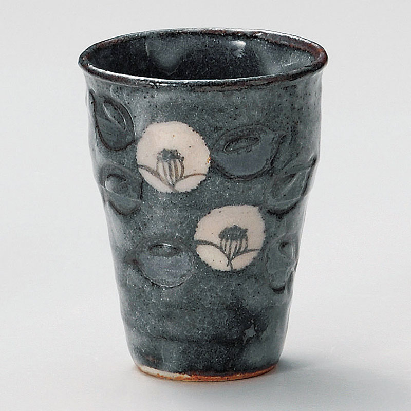 山万 32518-510 鼠志野椿フリーカップ 1個（ご注文単位1個）【直送品】