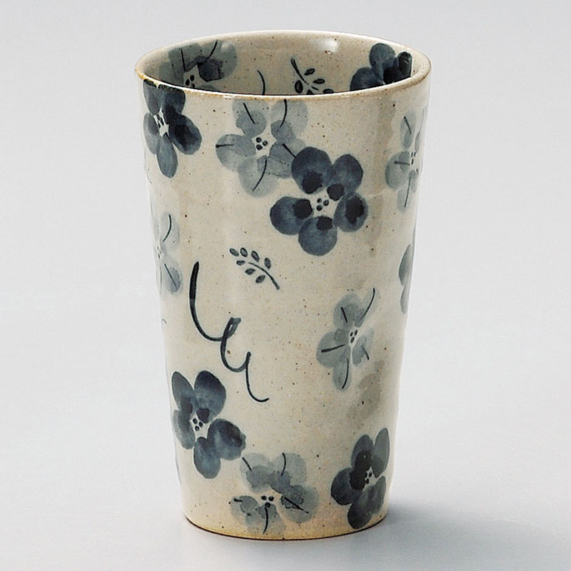 山万 32716-570 藍の花フリーカップ(青) 1個（ご注文単位1個）【直送品】