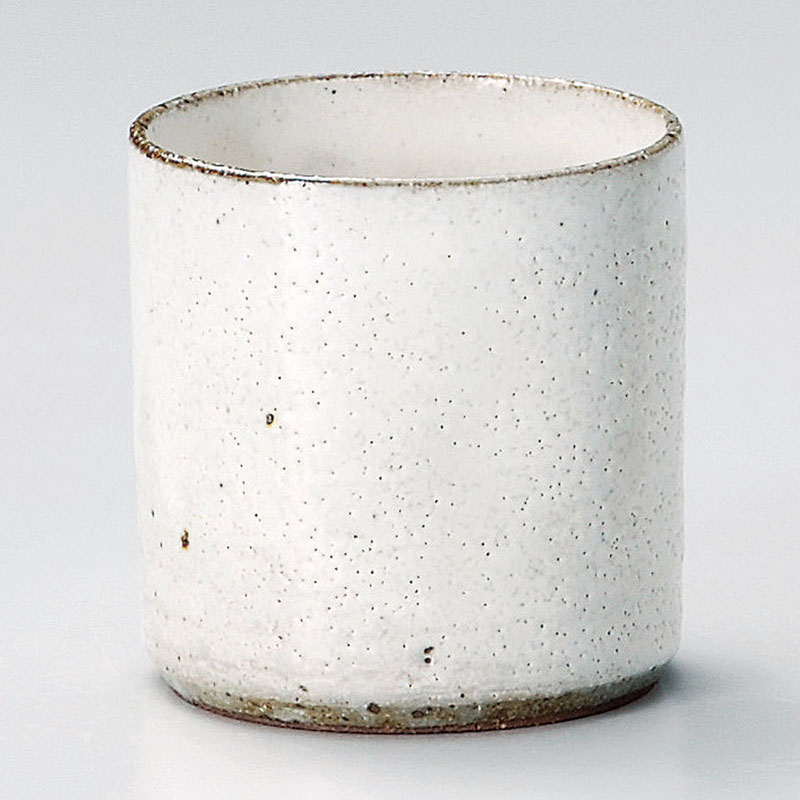 山万 33327-100 粉引焼酎カップ 1個(ご注文単位1個)【直送品】