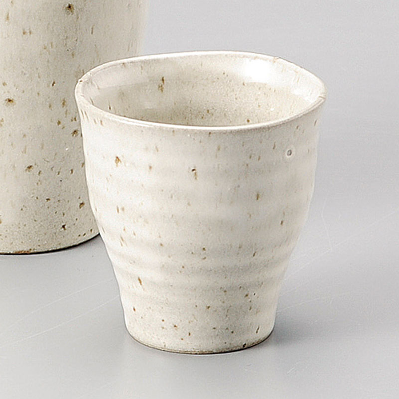 山万 33733-310 淡白ウノ布冷酒盃 1個(ご注文単位1個)【直送品】