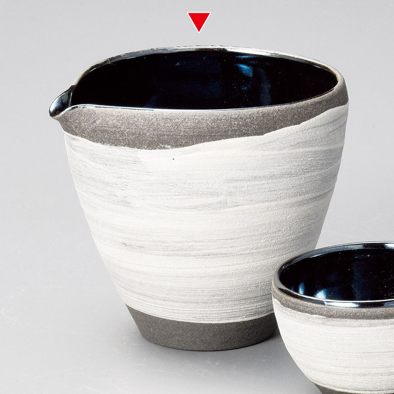 山万 33526-660 光彩白化粧注器(信楽焼) 1個（ご注文単位1個）【直送品】
