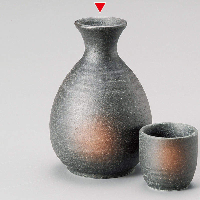 山万 34229-450 備前吹徳利 大 1個(ご注文単位1個)【直送品】