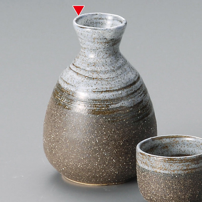 山万 34221-190 黒伊賀徳利 1個(ご注文単位1個)【直送品】