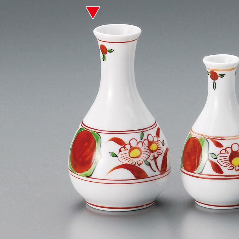 山万 33920-250 赤絵丸紋大徳利 1個(ご注文単位1個)【直送品】