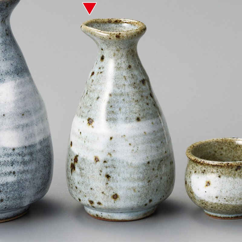 山万 34002-310 唐津刷毛目小徳利 1個(ご注文単位1個)【直送品】