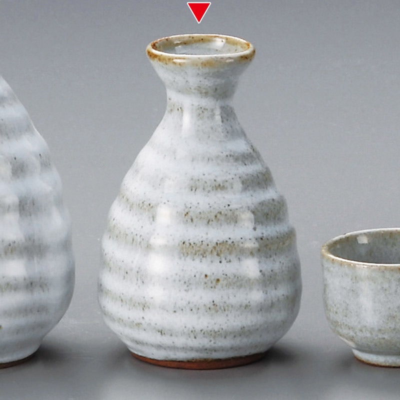 山万 34035-450 粉引流し徳利(小) 1個（ご注文単位1個）【直送品】