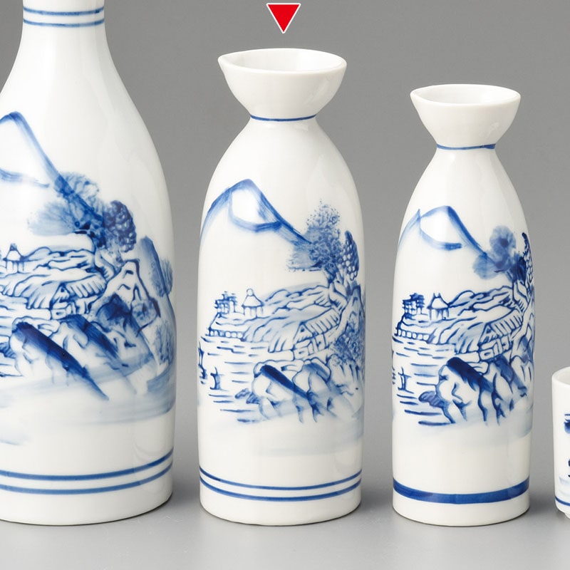 山万 34201-310 山水3合徳利 1個(ご注文単位1個)【直送品】