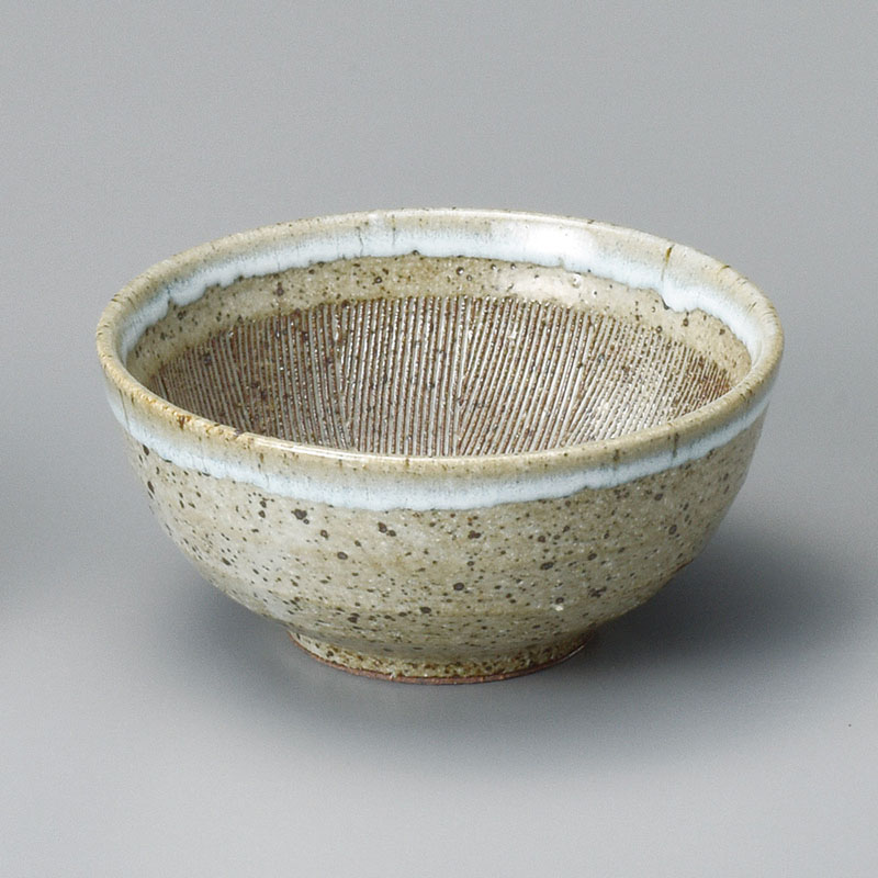 山万 35738-310 ワラ灰掛丸5.5寸すり鉢 1個（ご注文単位1個）【直送品】
