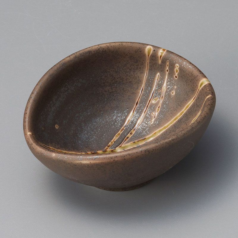 山万 35922-100 織部乱刷毛うずうず小付 1個(ご注文単位1個)【直送品】