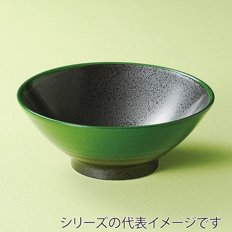山万 37513-020 グリーン志野6.3六兵衛 1個（ご注文単位1個）【直送品】