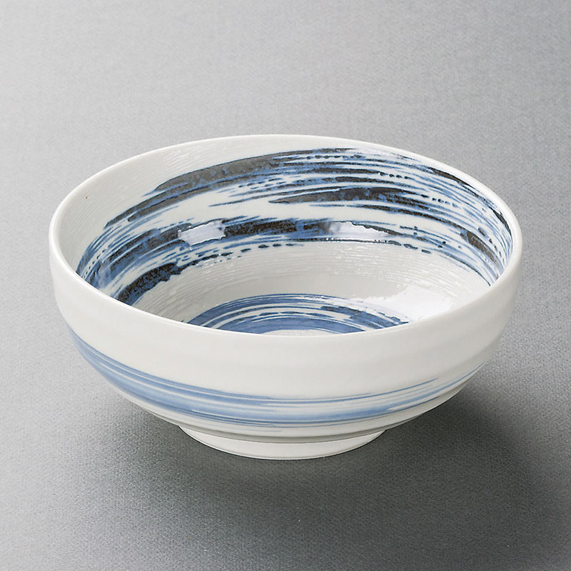 山万 37620-020 粉引清流6.5高台鉢 1個(ご注文単位1個)【直送品】