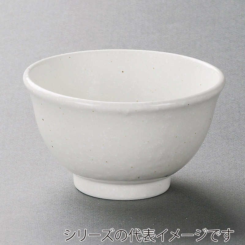 山万 37817-020 美濃粉引白反深口4.0丼 1個（ご注文単位1個）【直送品】