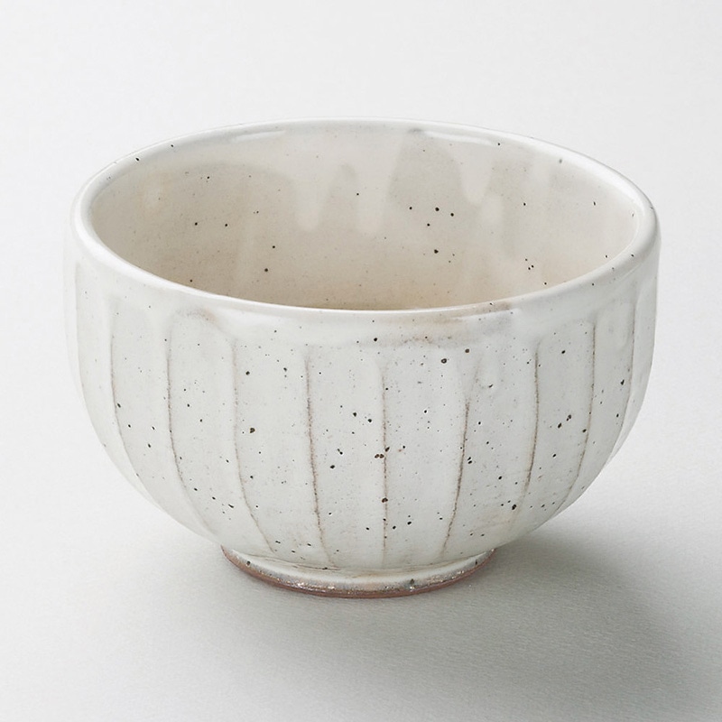 山万 38004-310 粉引面取大丼 1個（ご注文単位1個）【直送品】