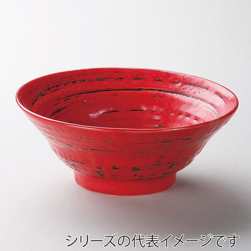 山万 38407-180 赤ゆず刷毛7.0丼 1個（ご注文単位1個）【直送品】