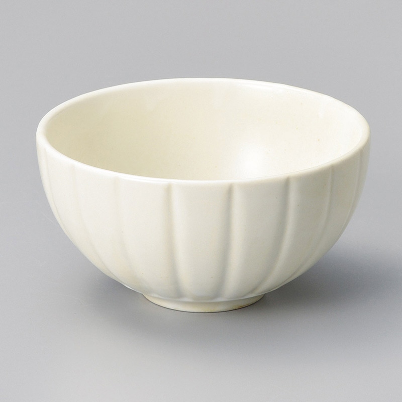 山万 39021-190 白マット彫り4.5丼 1個(ご注文単位1個)【直送品】
