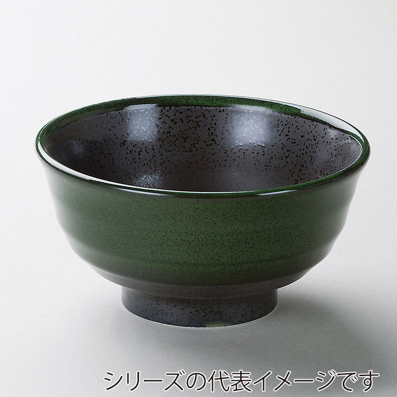 山万 39217-020 グリーン志野5.5多用丼 1個(ご注文単位1個)【直送品】