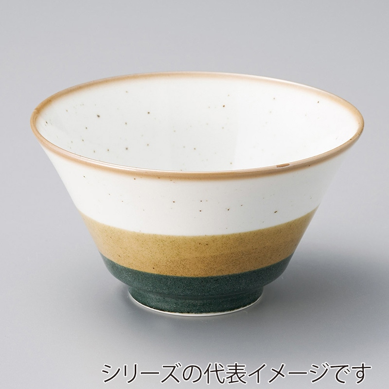 山万 39541-180 いろわけ三彩5.0反丼 1個(ご注文単位1個)【直送品】