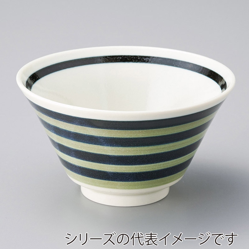 山万 39454-180 ボーダー4.0反丼 1個(ご注文単位1個)【直送品】