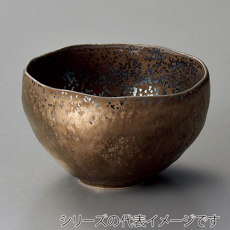 山万 39442-130 金結晶4.5寸ふっくら丼 1個(ご注文単位1個)【直送品】