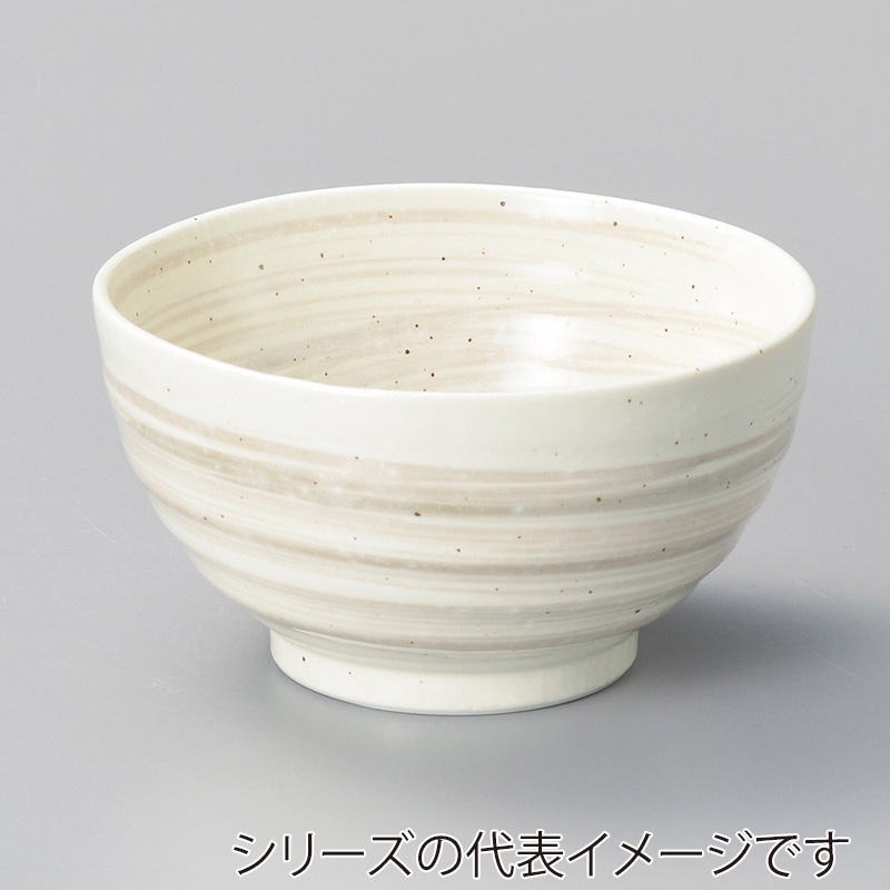 山万 39448-180 刷毛粉引4.0多用碗 1個(ご注文単位1個)【直送品】