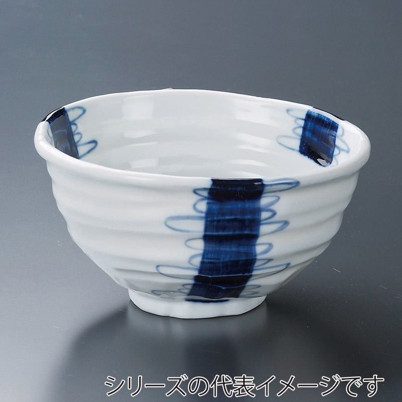 山万 39501-170 三ツ割十草変形丼(中) 1個（ご注文単位1個）【直送品】