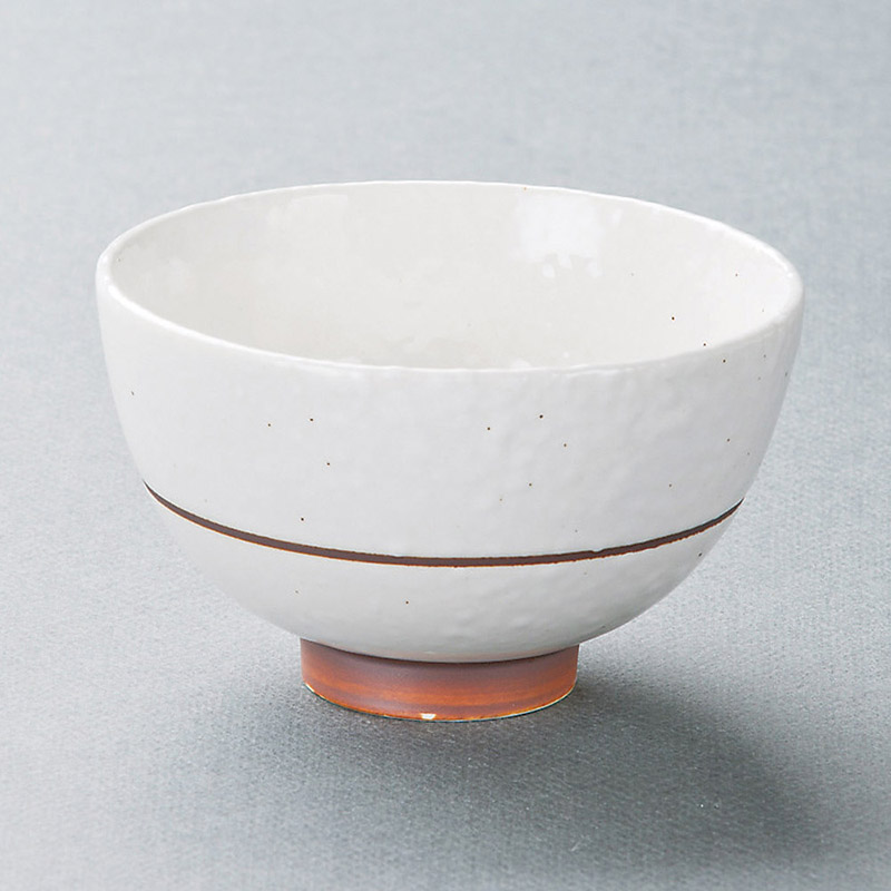 山万 39918-020 粉引サビ線丸碗 1個(ご注文単位1個)【直送品】