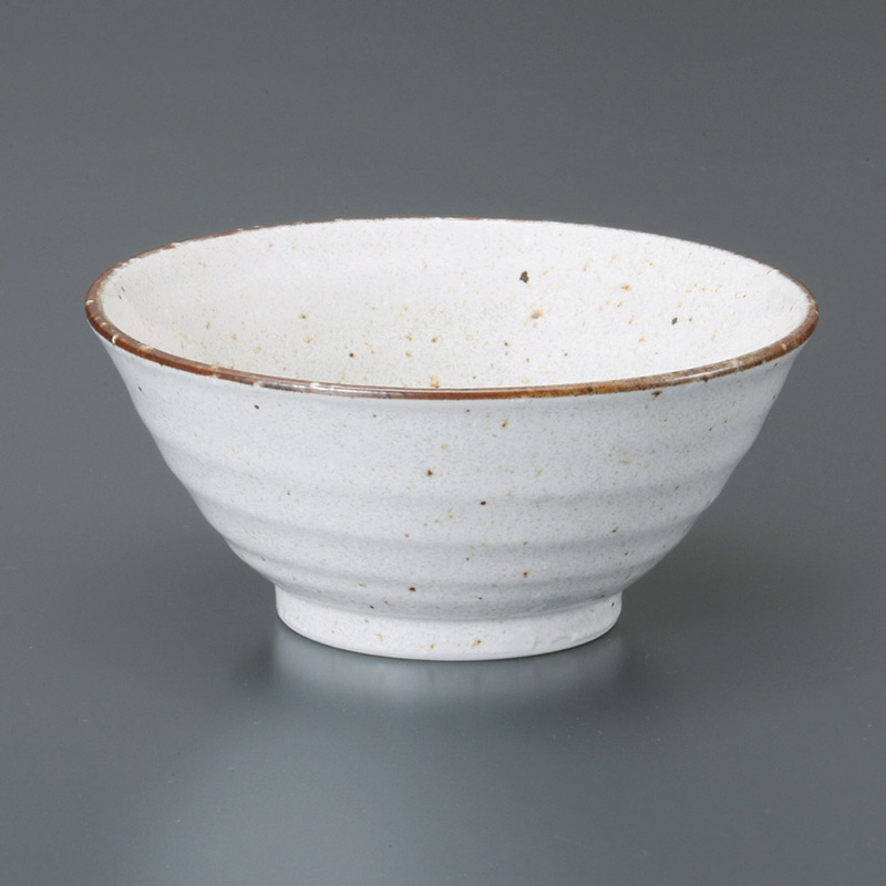 山万 40321-270 白唐津手引4.8反和丼 1個（ご注文単位1個）【直送品】